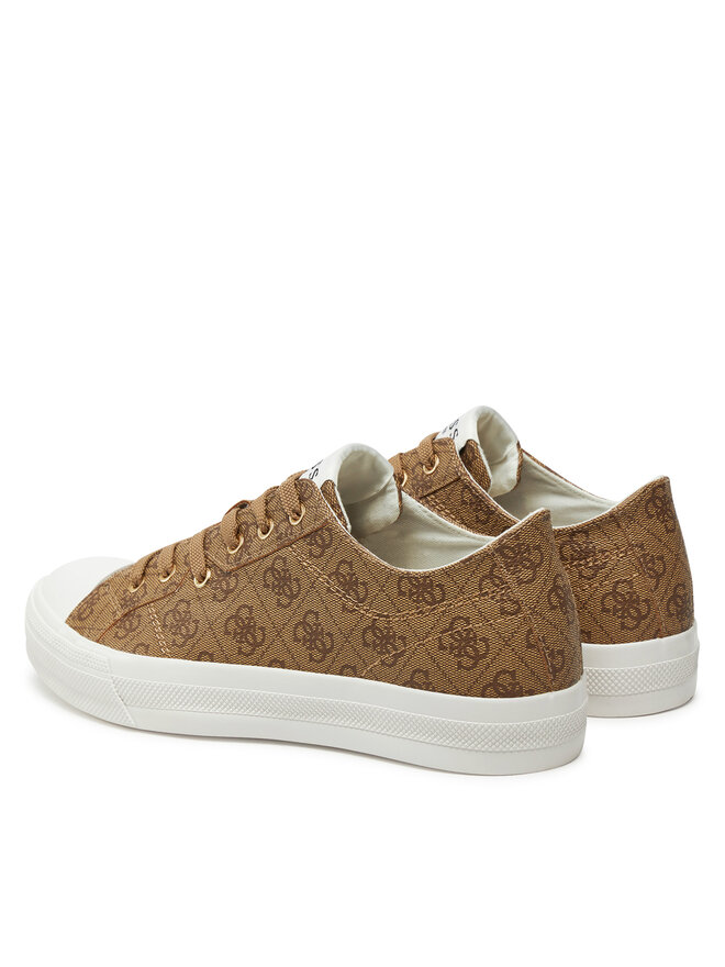 Guess Sneakers Guess FMPISL PAC12 Μπεζ