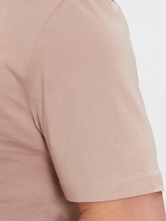 HUGO Hugo T-Shirt Dulive222 50467952 Μπεζ Regular Fit
