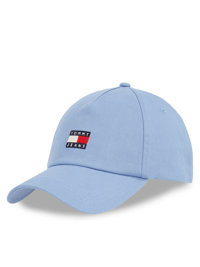 Tommy Jeans Czapka z daszkiem Tommy Jeans Tjm Heritage Core Cap AM0AM12933 Błękitny