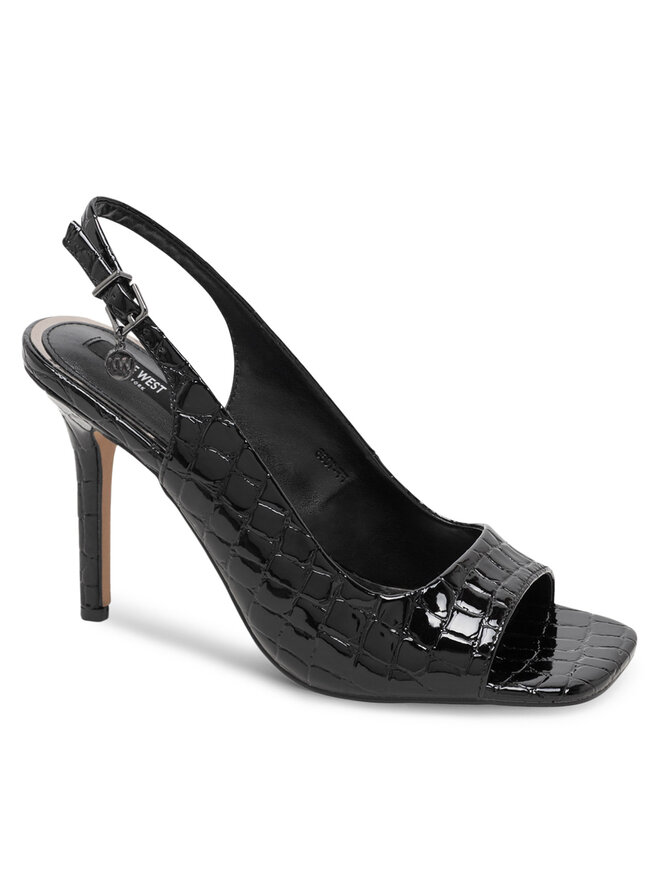 Nine West Босоніжки Nine West FF-1065 Чорний