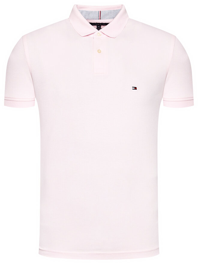 Tommy Hilfiger Tommy Hilfiger Pólóing 1985 MW0MW17770 Rózsaszín Regular Fit