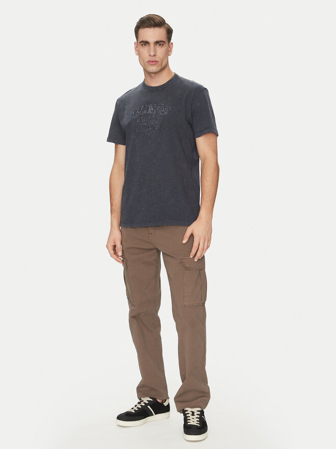 Guess Guess T-shirt M5GI14 K8FQ4 Tamnoplava Regular Fit
