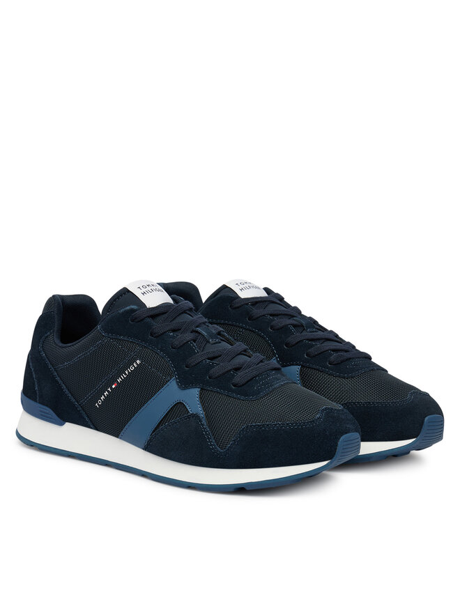 Tommy Hilfiger Снікерcи Tommy Hilfiger Runner Icon Mix FM0FM05679 Cиній