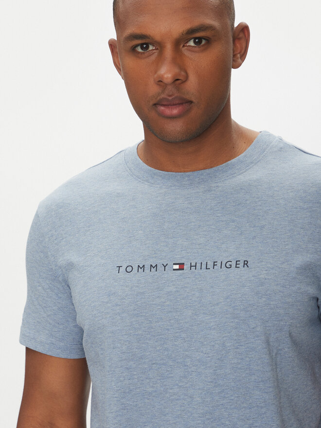Tommy Hilfiger Tommy Hilfiger Marškinėliai UM0UM03525 Mėlyna Regular Fit
