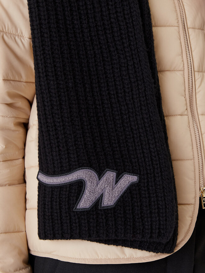 Weekend Max Mara Šallīte Weekend Max Mara Bardies 2525746035 Melns