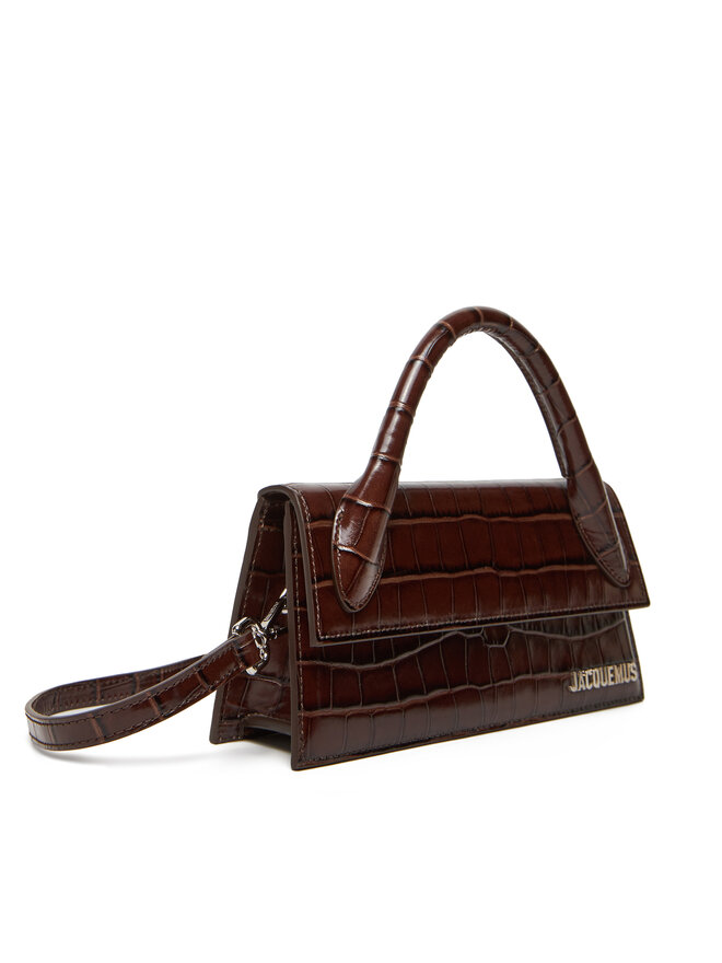 JACQUEMUS Τσάντα JACQUEMUS Le Chiquito Long 25E213BA004-4301 Καφέ