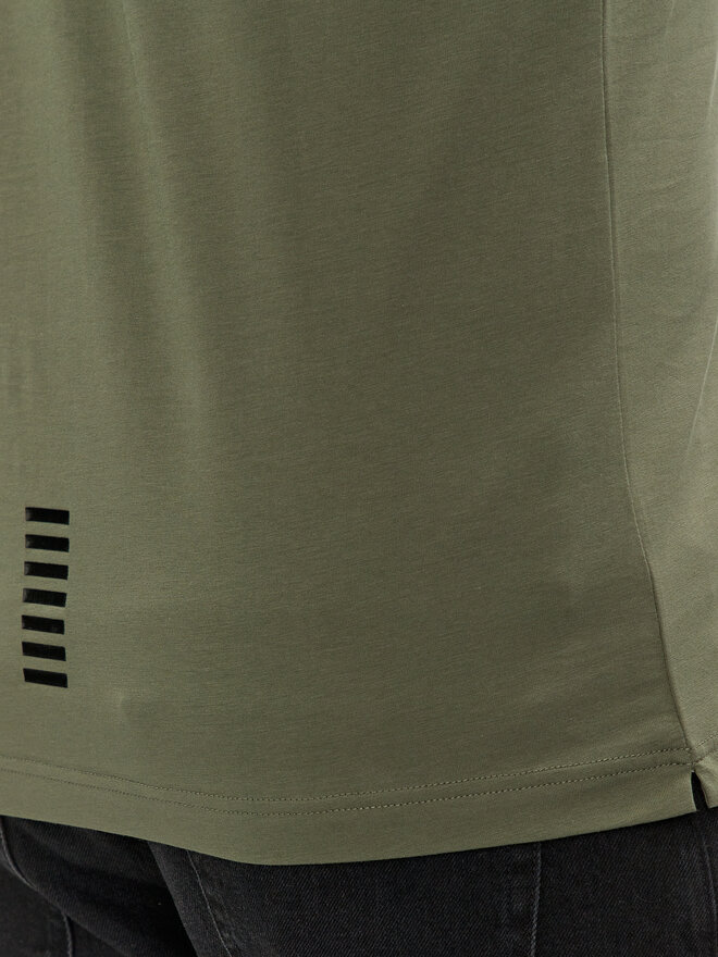 EA7 Emporio Armani EA7 Emporio Armani Поло 8NPF05 PJM5Z 1846 Зелений Regular Fit