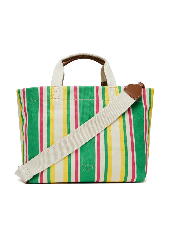PINKO Τσάντα PINKO Shopping Bag Medium PE 25 PLTT 104753 A2G5 Πράσινο