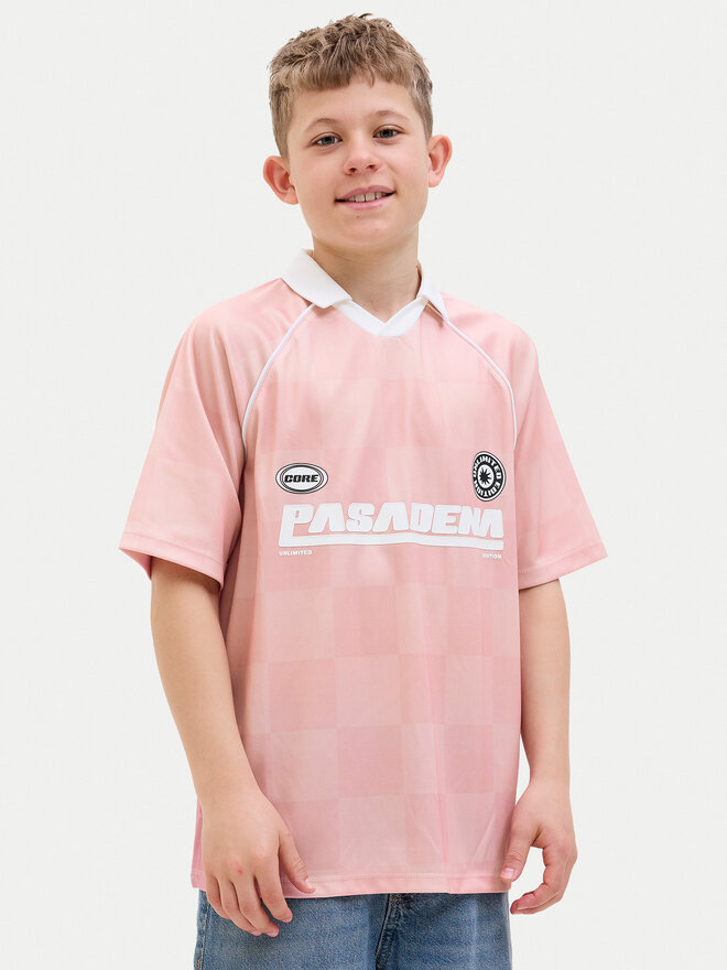 Jack&Jones Junior Jack&Jones Junior Polo 12278700 Ružičasta Loose Fit