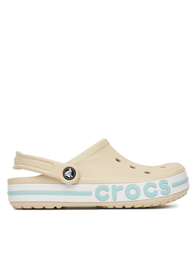 Crocs Pantoletten Crocs BAYABAND CLOG 205089-1LI Beige