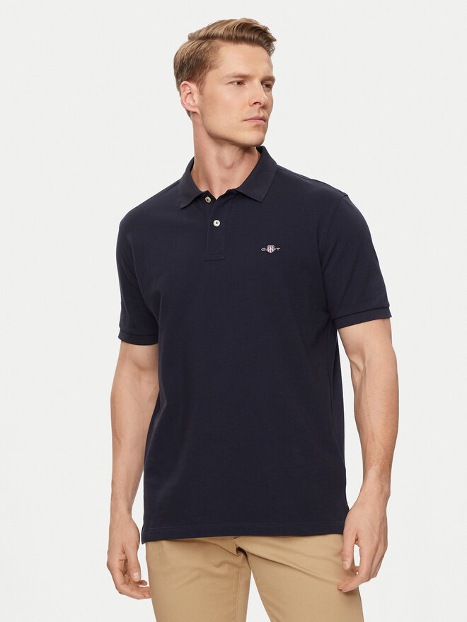Gant Gant Pólóing Shield 2210 Sötétkék Regular Fit