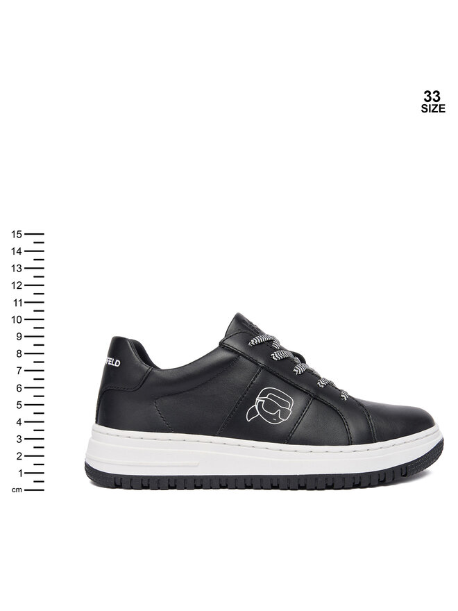 KARL LAGERFELD Снікерcи KARL LAGERFELD Z30988 M Чорний