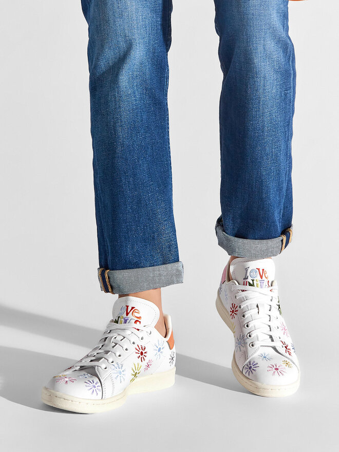 adidas Αθλητικά adidas Stan Smith Pride GW2417 Λευκό
