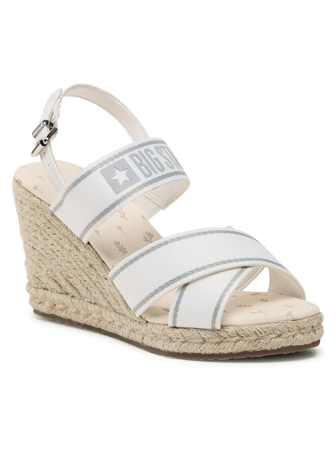 Big Star Shoes Espadryle Big Star Shoes LL274882 Biały