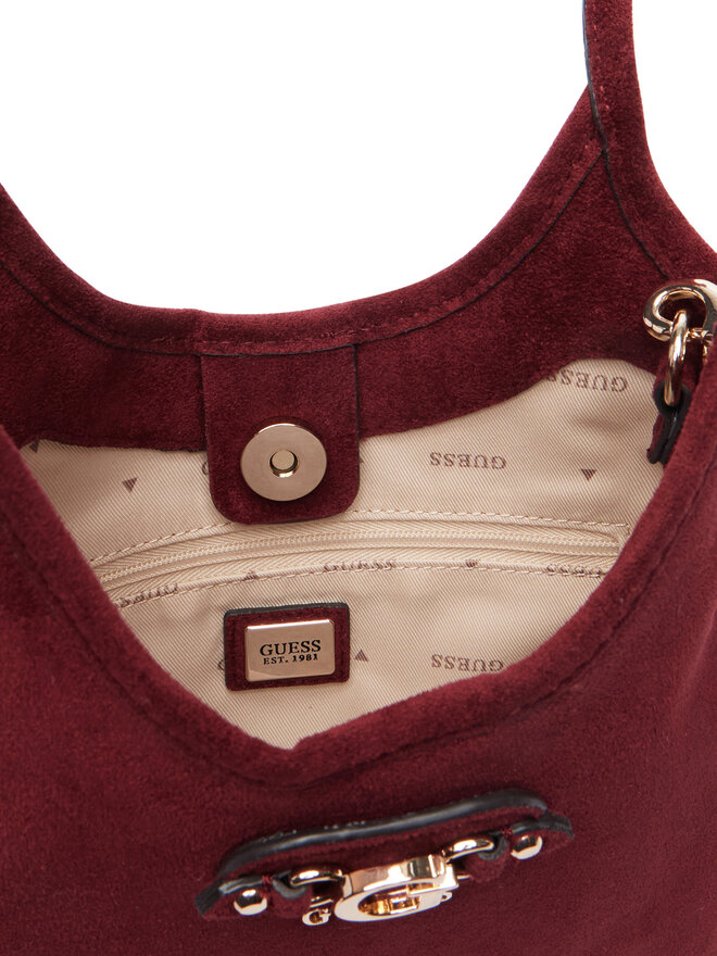 Guess Handtasche Guess Samantha Mini HWSG23 13750 Dunkelrot