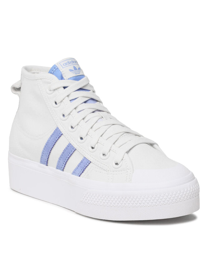 Снікерcи adidas Nizza Platform Mid FZ6189 Білий | evzuttya.com.ua