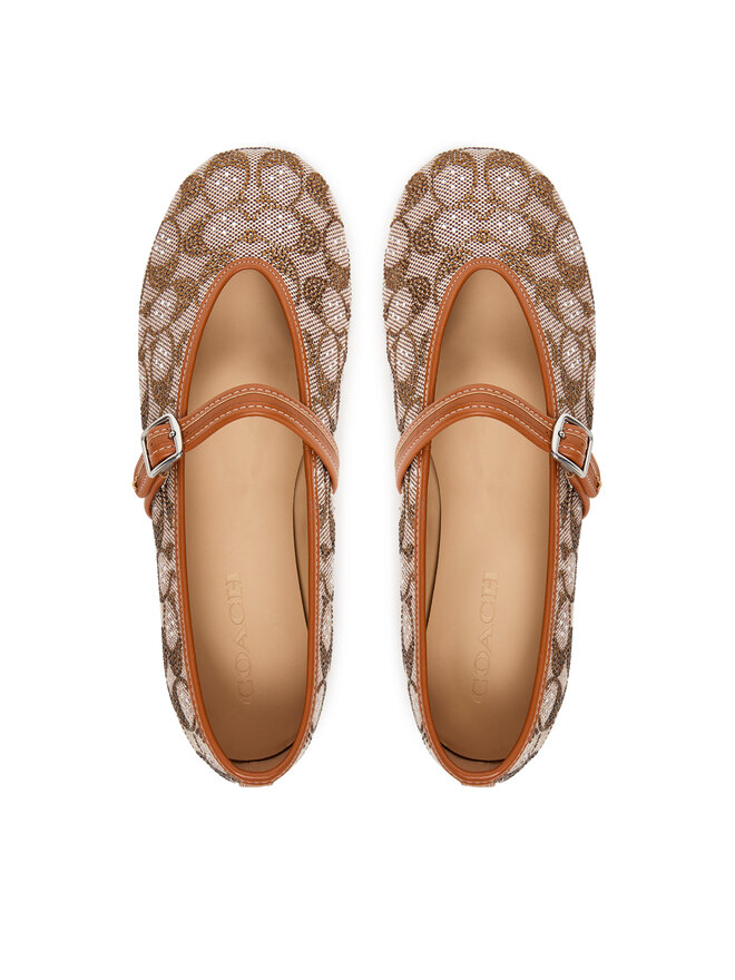 Coach Μπαλαρίνες Coach Mary Jane CBP01 Καφέ