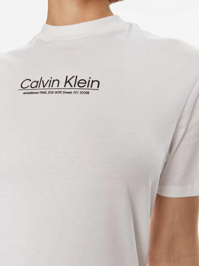 Calvin Klein Calvin Klein Camiseta Coordinates K20K207005 Blanco Regular Fit