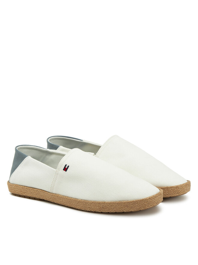 Tommy Hilfiger Espadryle Tommy Hilfiger FM0FM05353 Écru