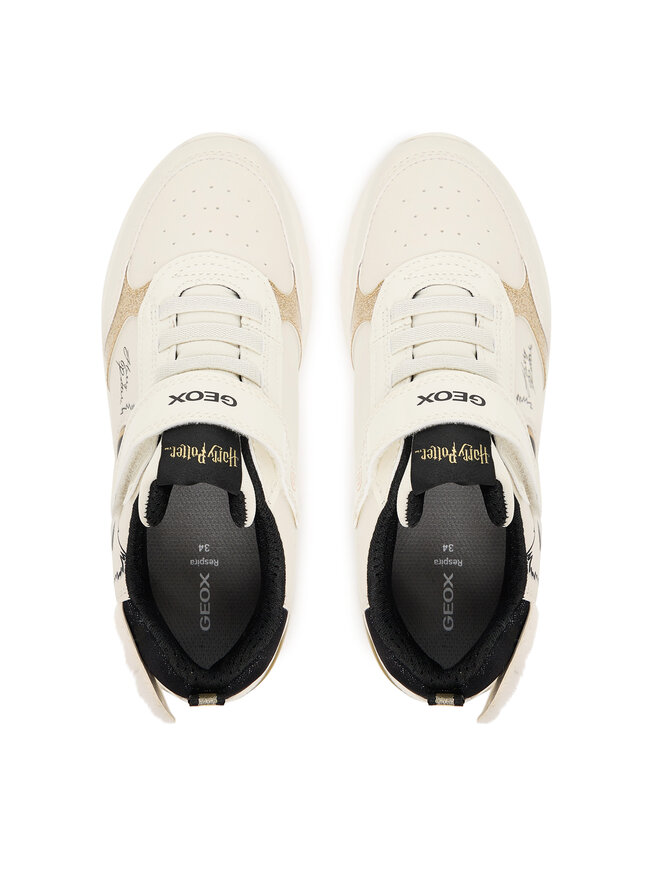 Geox Sneakersy Geox J Ciberdron J56LPA 0BCKN C1M2U D Écru