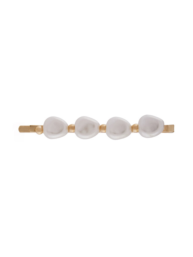 Aldo 5er-Set Haarspangen Aldo Pearlyclips 13995066 Goldfarben