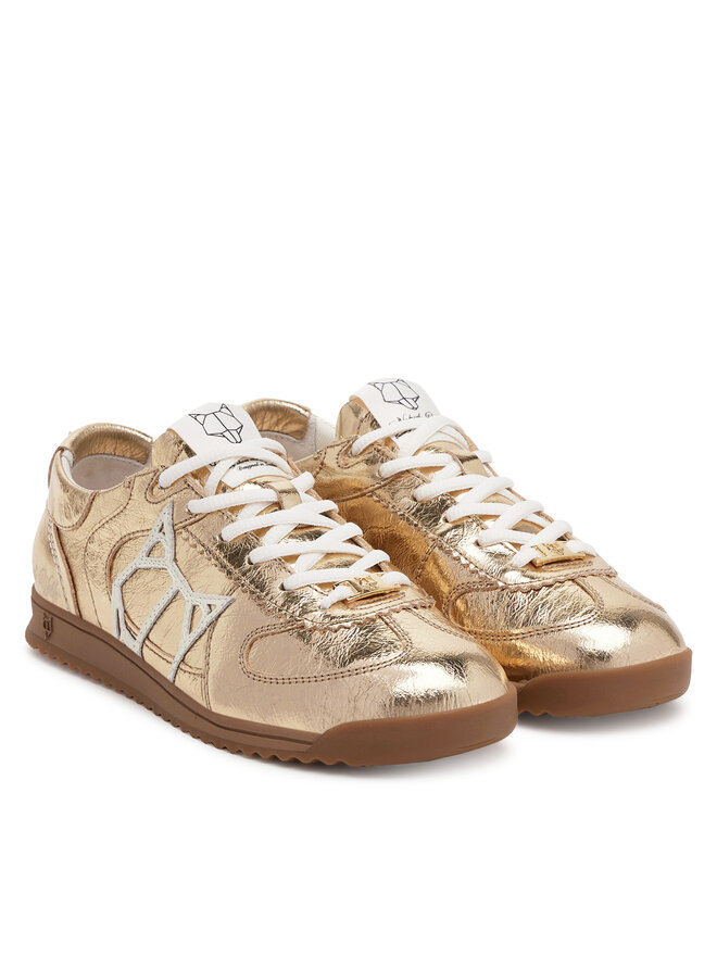 Naked Wolfe Zapatillas Naked Wolfe Exposure Crinkle Oro