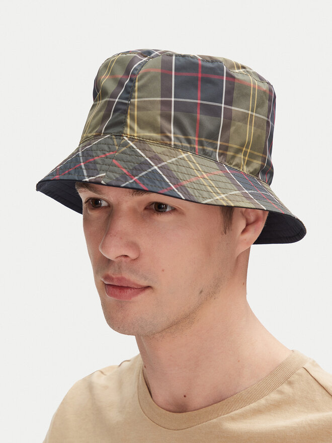Barbour Kapelusz Barbour Hutton Reversible MHA0839NY52 Granatowy