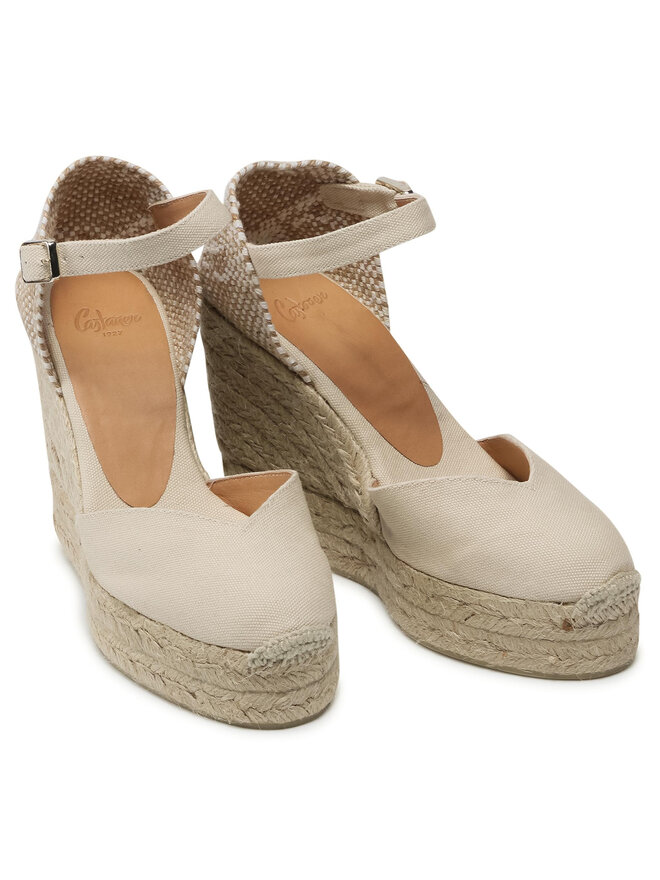 Castañer Espadrilky Castañer Chiarita/8ED/001 020983-203 Béžová
