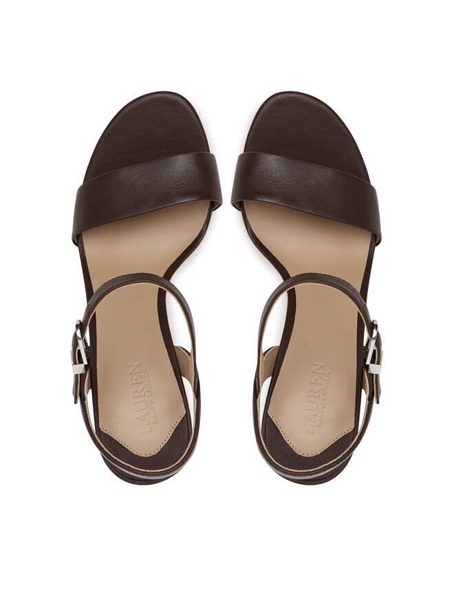 LAUREN RALPH LAUREN Sandali LAUREN RALPH LAUREN 802940727011 Rjava