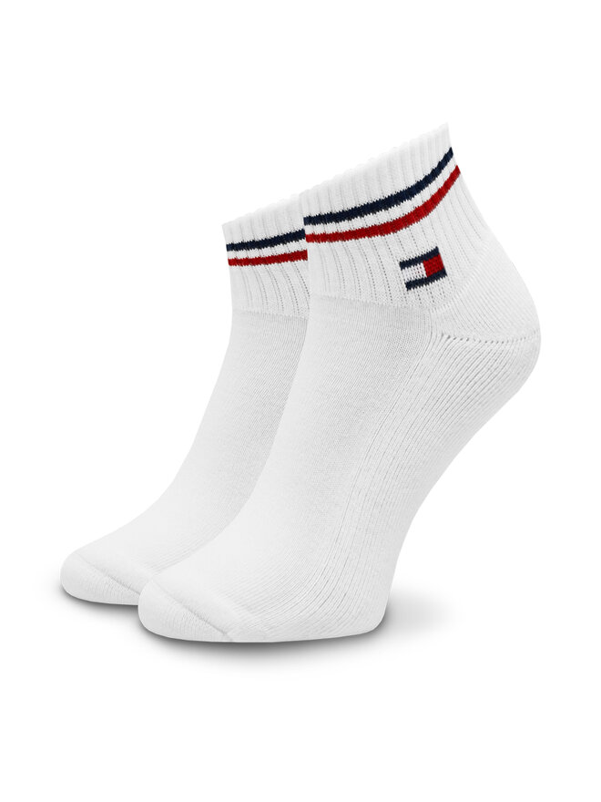 Tommy Hilfiger Set di 2 paia di calzini corti unisex Tommy Hilfiger 701228177 Bianco