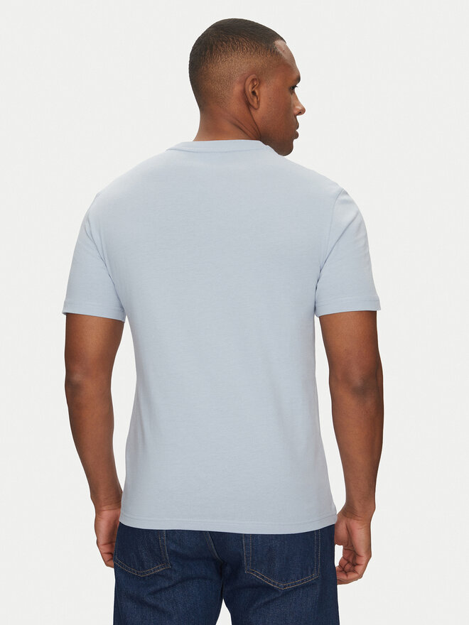 Calvin Klein Calvin Klein Camiseta Double Logo K10K114149 Celeste Regular Fit
