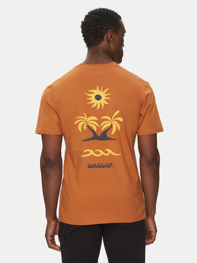 Quiksilver Quiksilver Camiseta EQYZT08036 Marrón Regular Fit