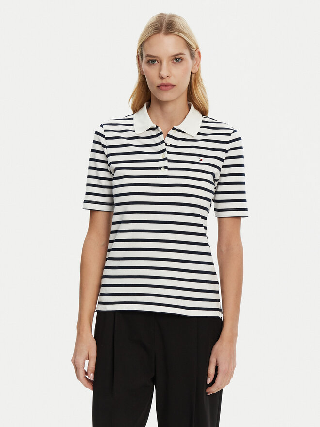 Tommy Hilfiger Tommy Hilfiger Polo 1985 WW0WW43224 Tamnoplava Regular Fit