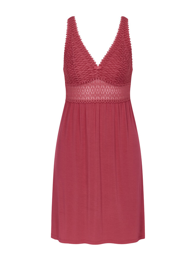 Triumph Triumph Nočna srajca Aura Spotlight 10218288 Rdeča Regular Fit