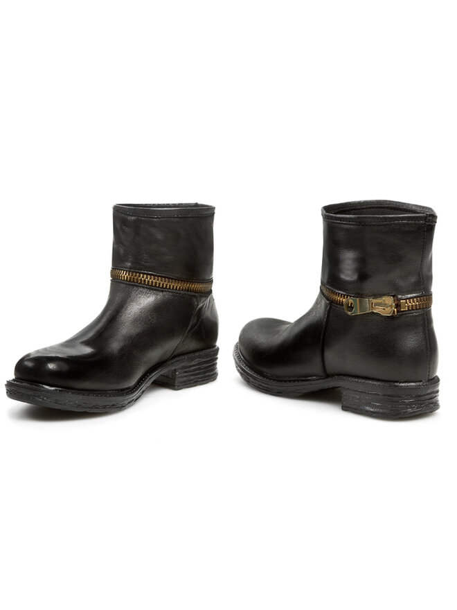 Venezia Stiefeletten Venezia Montone Nero B335 Schwarz