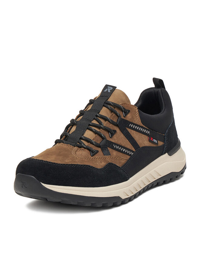 Rieker Sneakersy Rieker U0104-20 Hnedá