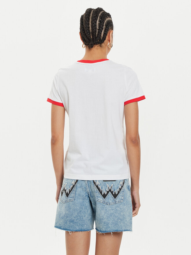 Wrangler Wrangler Camiseta Hot Wheels 112357911 Blanco Slim Fit