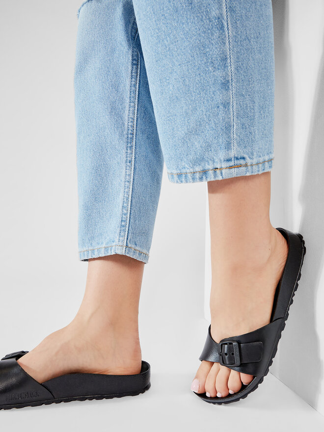 Birkenstock Klapki Birkenstock Madrit EVA 0128163 Czarny