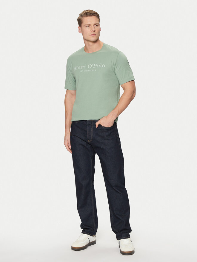 Marc O'Polo Marc O'Polo Camiseta 520 2012 51052 Verde Regular Fit