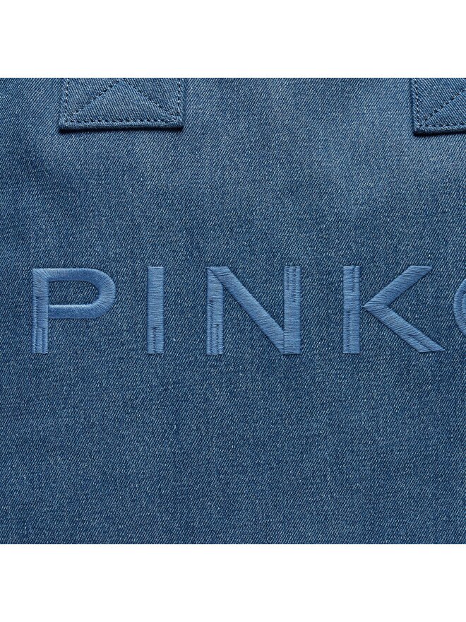 PINKO Handtasche Pinko Beach Shopping PE 24 PLTT 100782 A1WT Dunkelblau
