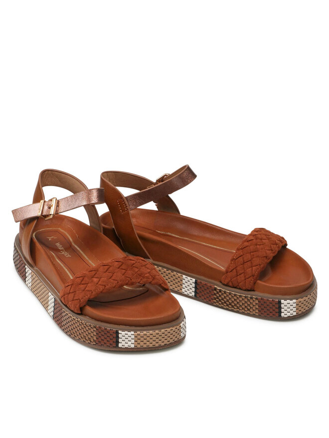 Wrangler Sandały Wrangler Amaya Women WL21661A Brązowy