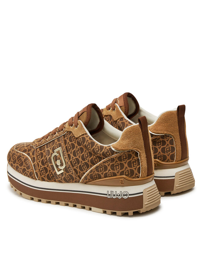 Liu Jo Сникърси Liu Jo Maxi Wonder 71 BF4003 PX195 Кафяв