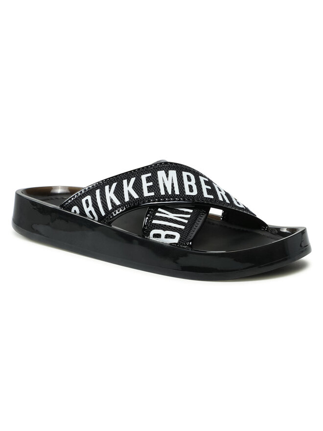 Bikkembergs Pantoletten Bikkembergs Noemy B4BKW0151 Schwarz