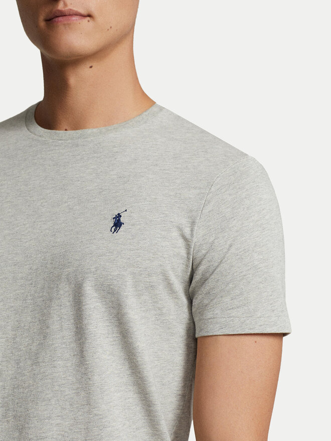 Polo Ralph Lauren Polo Ralph Lauren Футболка Bsr 710680785 Сірий Custom Slim Fit