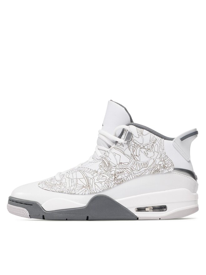 Nike Basketballschuhe Nike Air Jordan Dub Zero 311046 107 Weiß