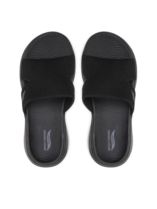 Skechers Iešļūcenes Skechers Go Walk Arch Fit 140224/BBK Melns
