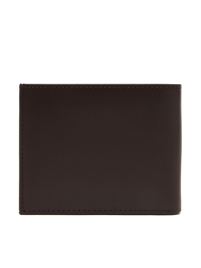 Calvin Klein Portfel męski Calvin Klein Ck Premium Bifold 5Cc W/Coin K50K512923 Brązowy
