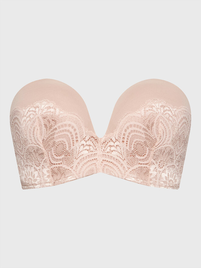 Wonderbra Wonderbra Бюстгальтер бардотка WB000BHO Бежевий