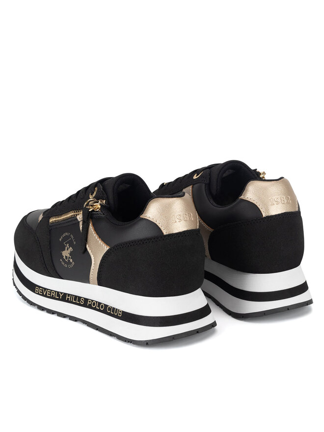 Beverly Hills Polo Club Sneakersy Beverly Hills Polo Club V12-694 Čierna