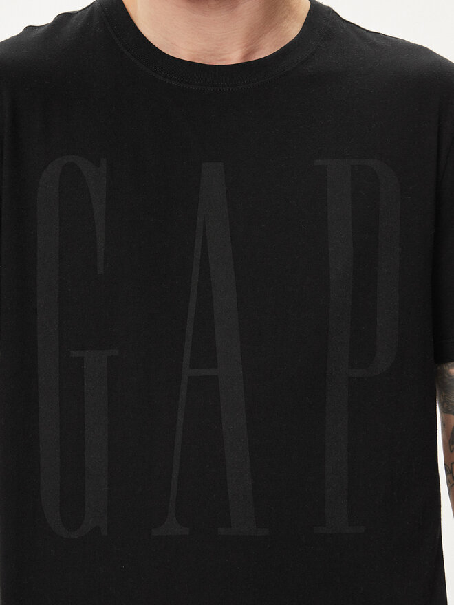Gap Gap Póló 866774-00 Fekete Regular Fit